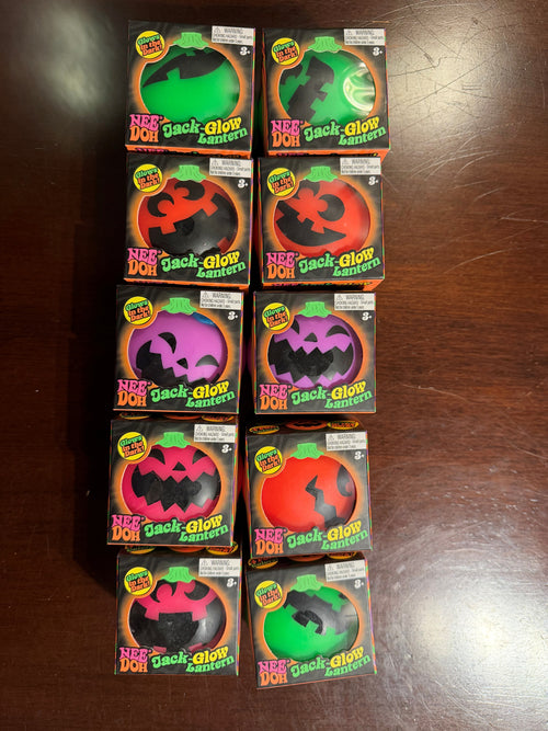 Halloween Squishy and Needoh Mystery Box